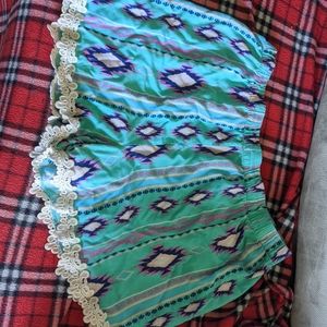 Cute shorts frilly Lacy ends